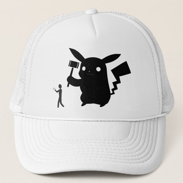 GORRA DE CAMIONERO PIKA SMASH (Anverso)