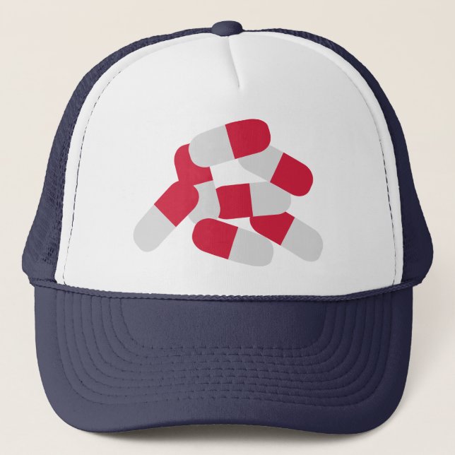 Gorra De Camionero Píldoras (Anverso)