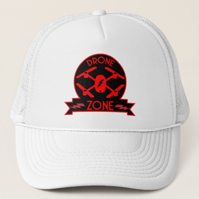 Gorra De Camionero Piloto de dron hobby (Anverso)