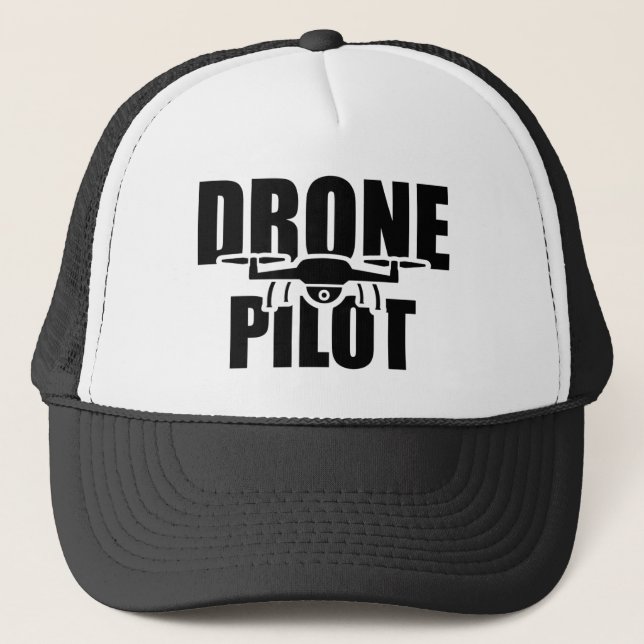 Gorra De Camionero Piloto de drones (Anverso)