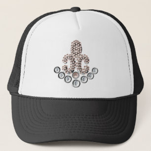Gorra De Camionero Piloto de Fleur De Lis