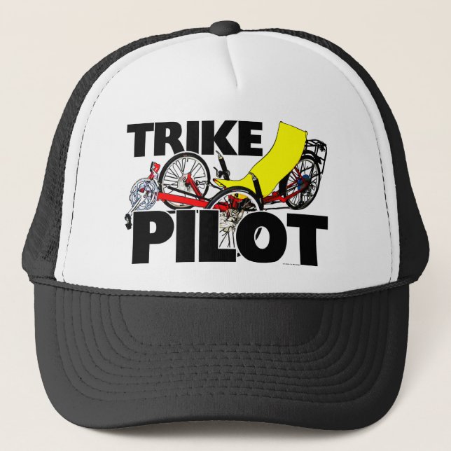 Gorra De Camionero Piloto de Trike (Anverso)