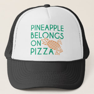 Gorra De Camionero Piña Pertenece A La Pizza