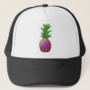 Gorra De Camionero Piña púrpura
