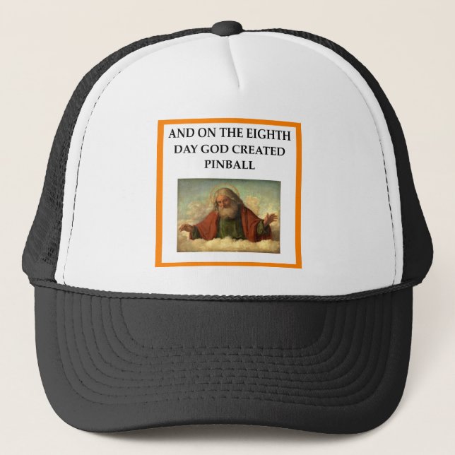 GORRA DE CAMIONERO PINBALL (Anverso)