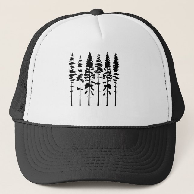 Gorra De Camionero Pine Tree (Anverso)