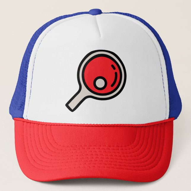 Gorra De Camionero ping-pong (Anverso)