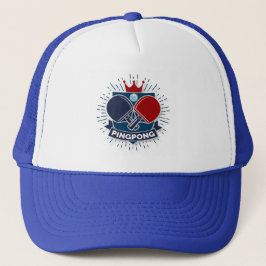 Gorra De Camionero Ping Pong