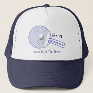 Gorra De Camionero Ping Pong Fun Table Tennis Ping Pong Baseball