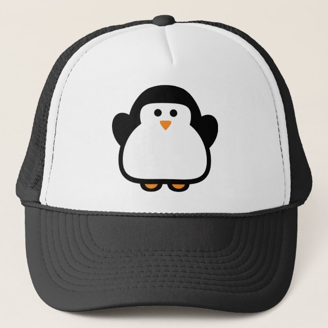 Gorra De Camionero Pingüino (Anverso)