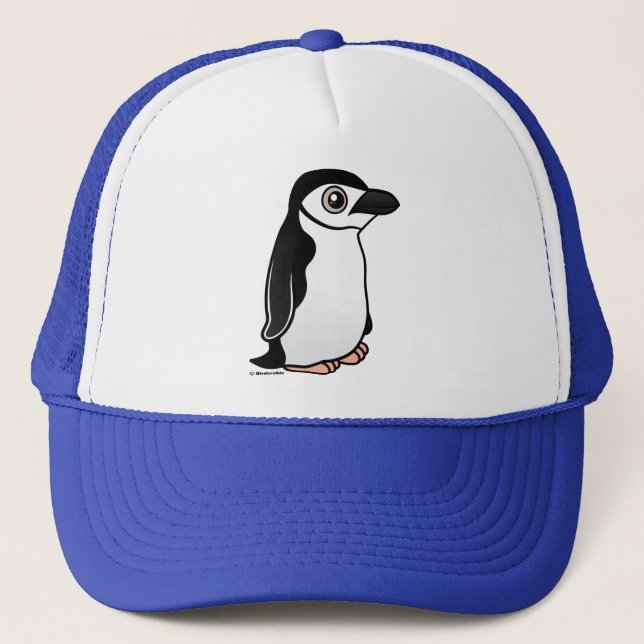 Gorra De Camionero Pingüino de Chinstrap (Anverso)
