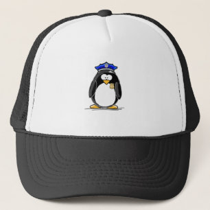 Gorra De Camionero Pingüino del oficial de policía