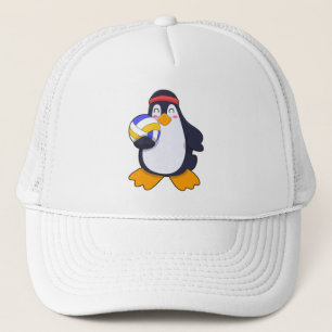 Gorra De Camionero Pingüino en deportes de voleibol