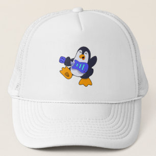 Gorra De Camionero Pingüino en Música con Guitarra