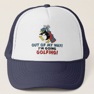 Gorra De Camionero Pingüino Golfing