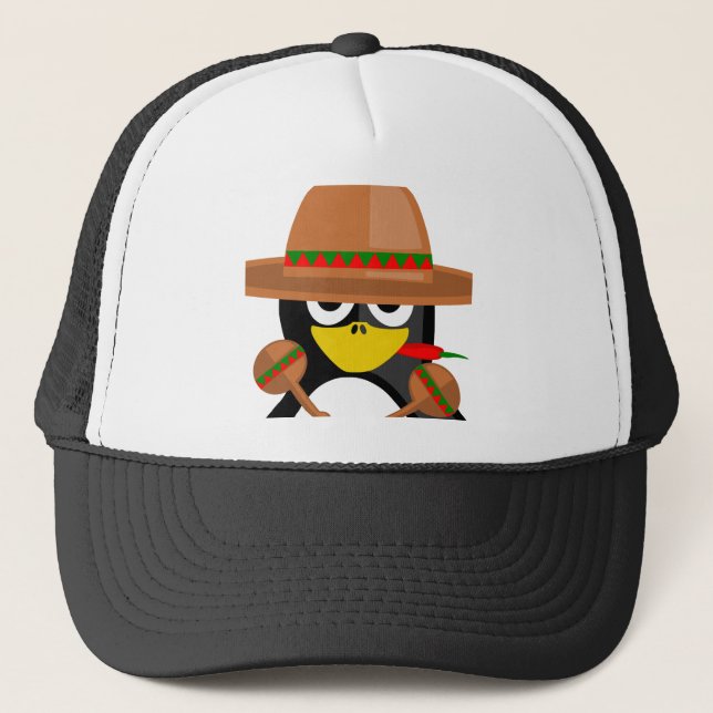 Gorra De Camionero Pingüino mexicano (Anverso)