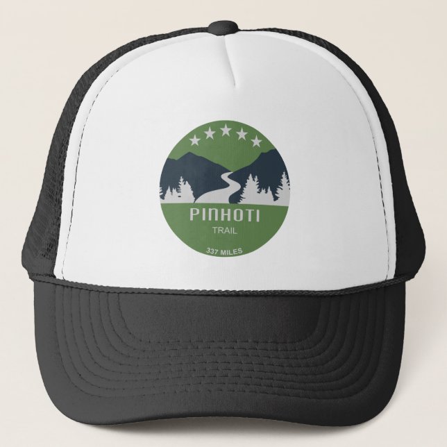 Gorra De Camionero Pinhoti Trail Alabama Georgia (Anverso)