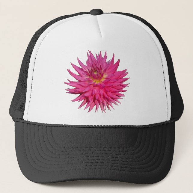 Gorra De Camionero Pink Dahlia (Anverso)
