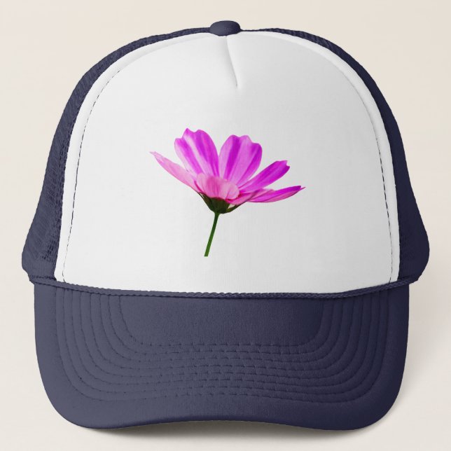 Gorra De Camionero Pink Daisy (Anverso)