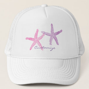 Gorra De Camionero Pink Purple Starfish Thunder_Cove