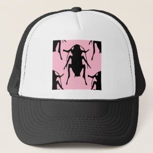 Gorra De Camionero Pink Roaches