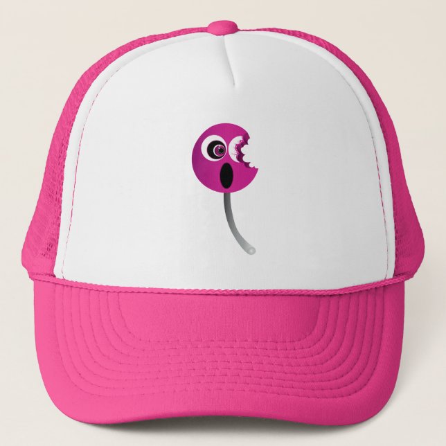 Gorra De Camionero Pink Sucker (Anverso)