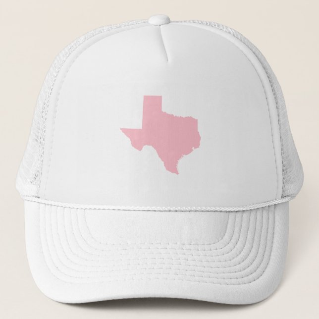 Gorra De Camionero Pink Texas (Anverso)