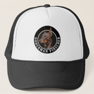 Gorra De Camionero Pinscher 002 del Doberman