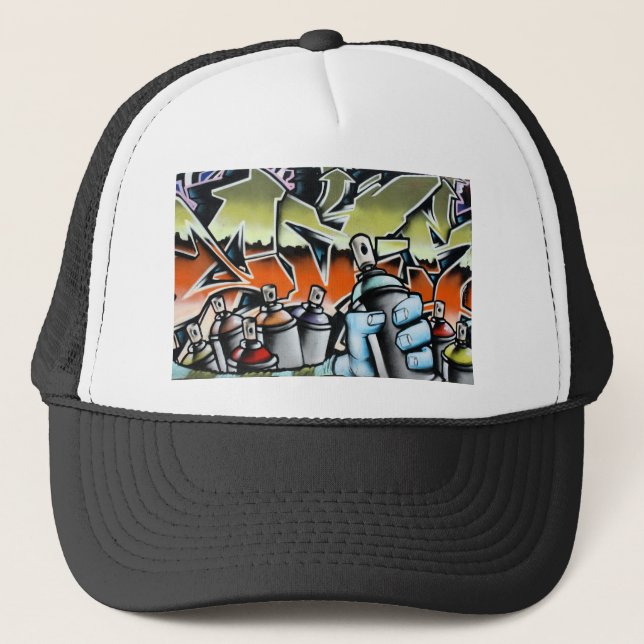 Gorra De Camionero Pintada (Anverso)