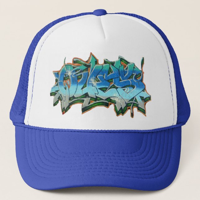 GORRA DE CAMIONERO PINTADA 2 DE QUES (Anverso)