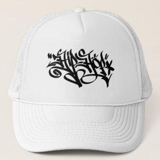 Gorra De Camionero Pintada de Hip Hop