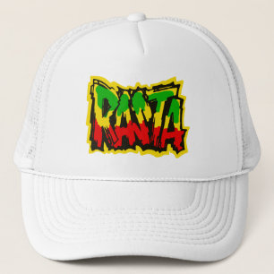 Gorra De Camionero Pintada del reggae de Rasta