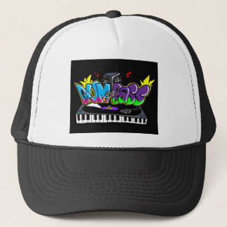 Gorra De Camionero Pintada del tambor y del bajo