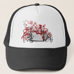 Gorra De Camionero Pintada fresca Fence.ai