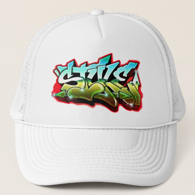 Gorra De Camionero pintada libre del estilo (Anverso)