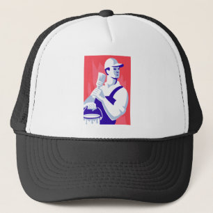 Gorra De Camionero Pintor con la brocha