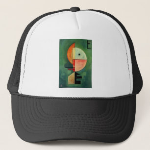 Gorra De Camionero Pintura abstracta ascendente de Kandinsky