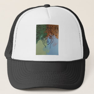Gorra De Camionero Pintura abstracta de belleza