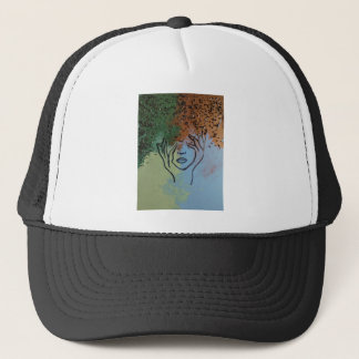 Gorra De Camionero Pintura abstracta de belleza