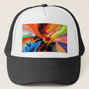 Gorra De Camionero Pintura abstracta de Serdar Hizli