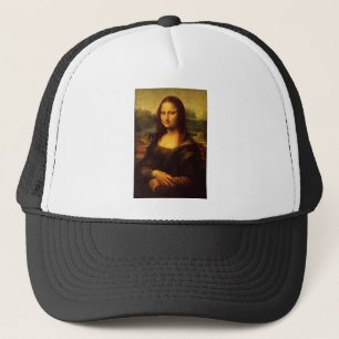 Gorra De Camionero Pintura Bella Artes Leonardo Da Vinci Mona Lisa