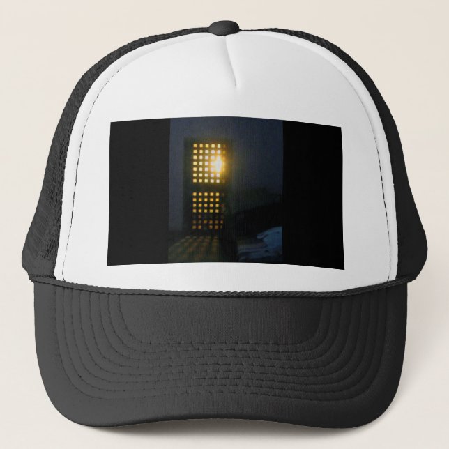 Gorra De Camionero Pintura de aceite de puerta de celda (Anverso)