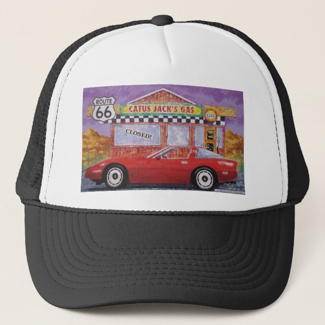 Gorra De Camionero pinturas 005 de corbeta (Anverso)