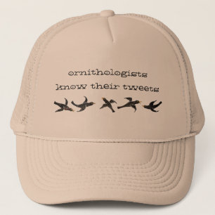 Gorra De Camionero Píos de los ornitólogos