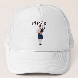 Gorra De Camionero PIPER Cuadros Azules