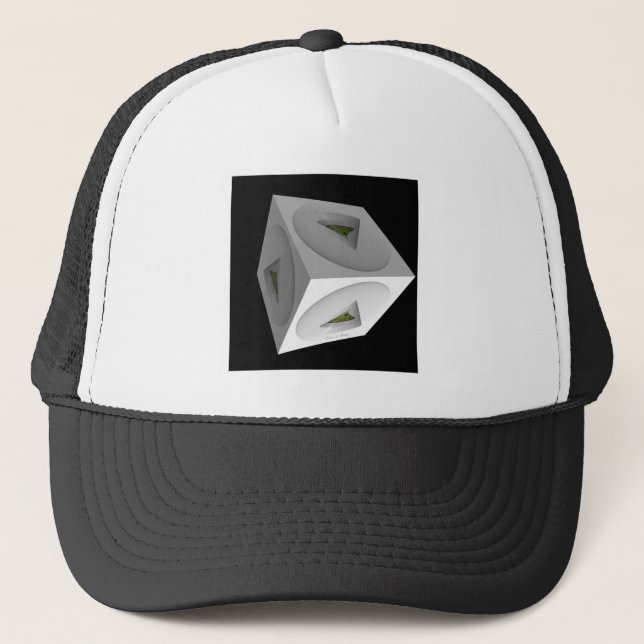 GORRA DE CAMIONERO PIRÁMIDE DE BLOQUEO (Anverso)