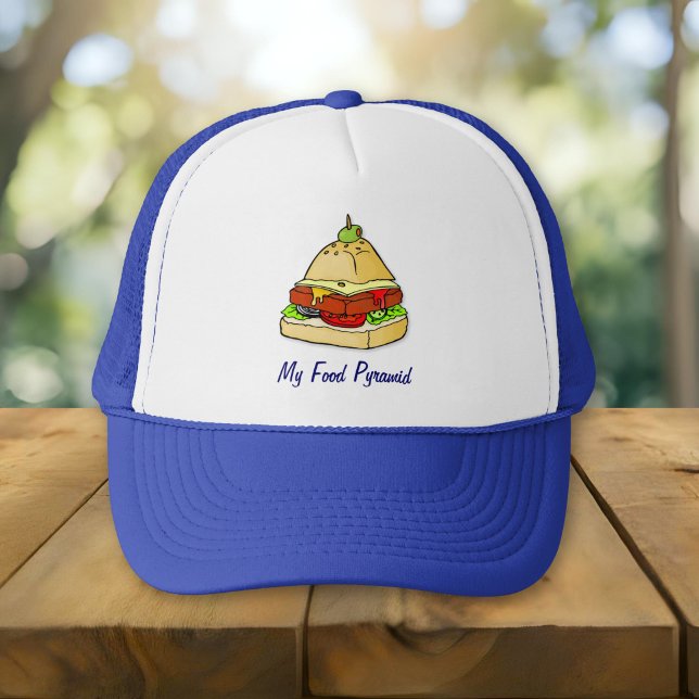 Gorra De Camionero Pirámide de hamburguesas (Subido por el creador)