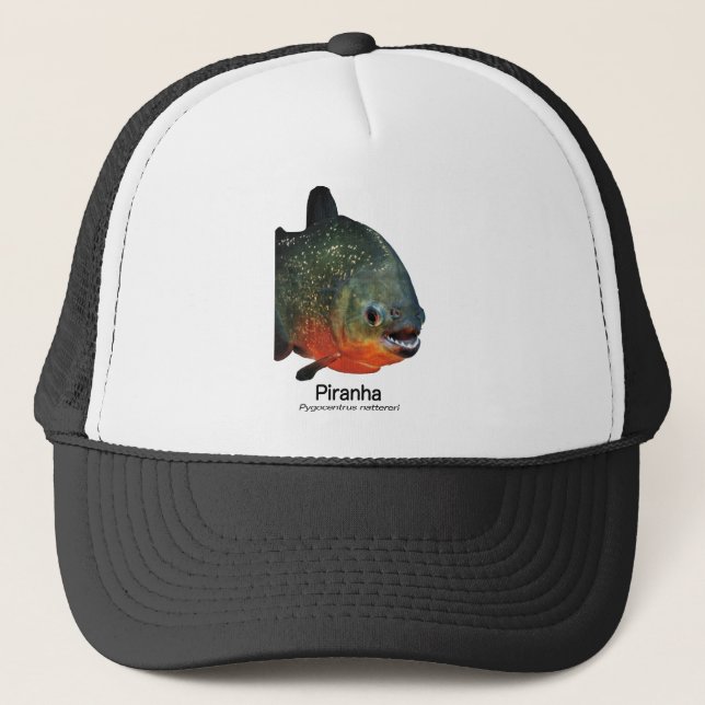 Gorra De Camionero Piranha (Anverso)