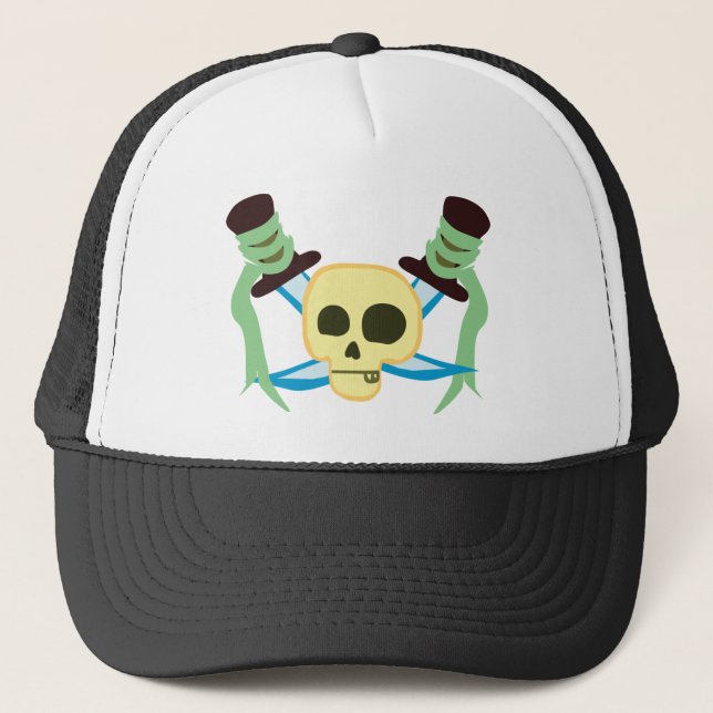 Gorra De Camionero Pirata (Anverso)