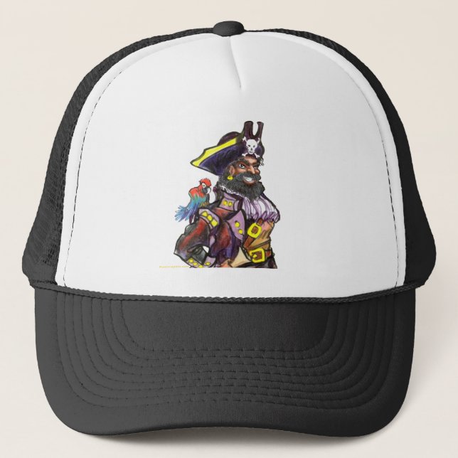Gorra De Camionero Pirata (Anverso)